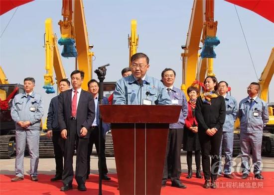 国机重工(常州)挖掘机有限公司常务副总黎彬先生主持