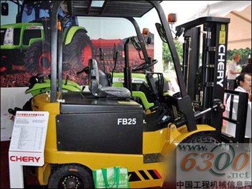 奇瑞叉车携C系列产品闪耀亮相广交会